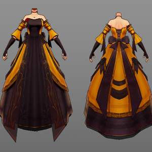 Yellow Princess Dress