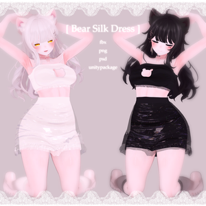 [ Bear Silk Dress ] _Kikyo