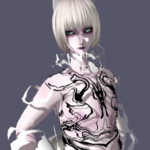 白キツネさん