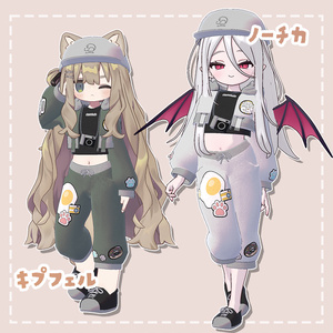 PoteLab Cozy Series #01_Cozy Snap Cat – for Chibi Avatars 缩略图 4