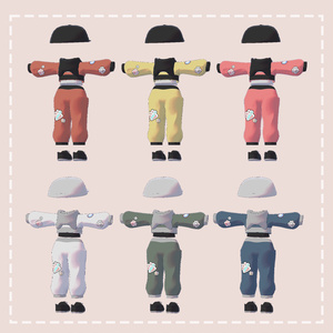 PoteLab Cozy Series #01_Cozy Snap Cat – for Chibi Avatars 缩略图 3