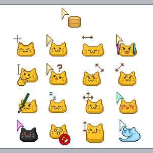 にゃんぷっぷーマウスポインター
