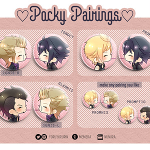 FF15 カップ缶バッチ
