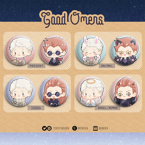 GoodOmensキーホルダー - k-sanato - BOOTH