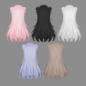 VRC想定】3way×3小悪魔ツーサイドツインテール - GLAY Unknown - BOOTH