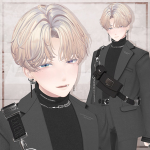 [VRC Hair] perm hair 缩略图 2