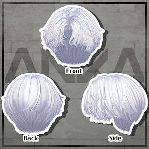 [VRC Hair] perm hair 缩略图 4