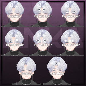 [VRC Hair] perm hair 缩略图 7