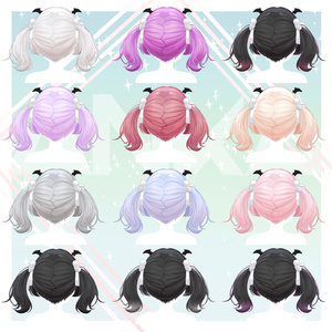 [VRC Hair]  絶対小悪魔! Hair - Remake 缩略图 7