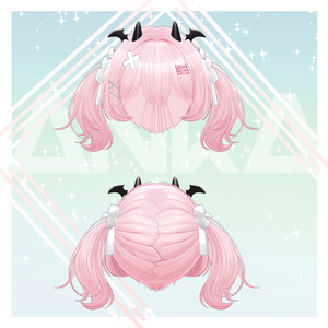 [VRC Hair]  絶対小悪魔! Hair - Remake 缩略图 5