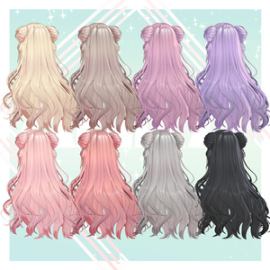 [VRC Hair] Mermaid Hair Remake 缩略图 5