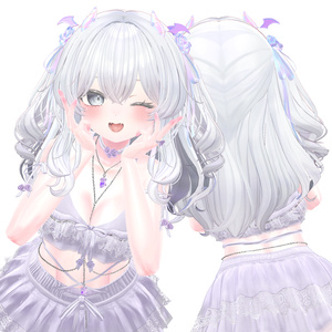 [VRC Hair] Rose Devil 缩略图 2