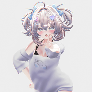 7アバター対応 _ Two SIde up [3Dヘアモデル] 缩略图 16
