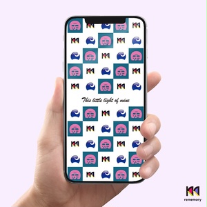 ［投げ銭用］スマホ用画像・ロゴパターン