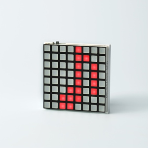 Hicarix Badge (RED) - アプリで個性を表現するLEDバッジ