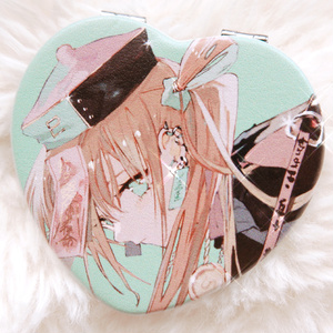 君の死を望んでいた 鏡　缶ミラー　小冊子　アニメーション本　ブック Goods】鏡よ鏡、鏡さん - 缶ミラー | 夢みる旅行社 - Web Shop -