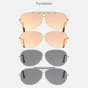 アビエーターサングラス , メガネ(Hunter Aviator Sunglasses) 缩略图 5