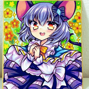 Fan-made hand-drawn illustration ☆ Touhou Project Nazrin...