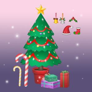 クリスマスアイテムセット/Christmas Item Set(3d model)