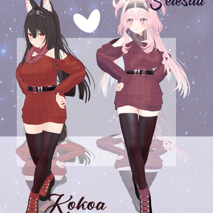 clothe elegant ( Rindo, Maya, Selestia, Kokoa)