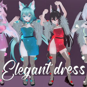 Dress Elegant ( Selestia, Rindo, Kokoa and Maya)