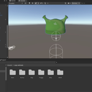 cap animals ( frog, cat, dog, sherk, bunny and bear) 缩略图 3