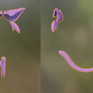 Espeon ears and tail  (licence commercial)
