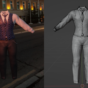 outfit elegant - male (Licence commercial)