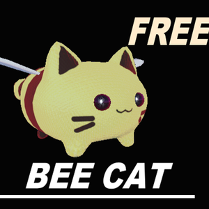 kitty bee plush 