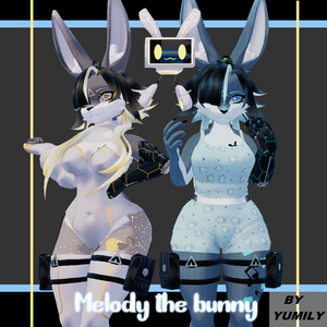 Melody the bunny (PC+GOGOLOCO+BLENDER)