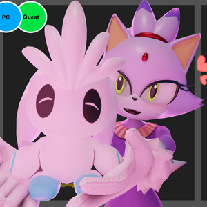 Blaze the cat (PC/QUEST+BLENDER)