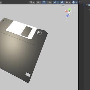 【FREE】フロッピーディスク 3.5インチ 3Dモデル