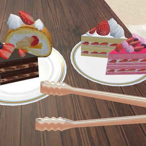 【VRChatワールド向け】食べれるケーキギミック - PC / Quest両対応 缩略图 9