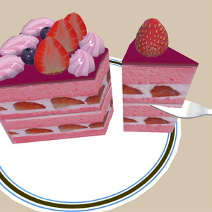【VRChatワールド向け】食べれるケーキギミック - PC / Quest両対応 缩略图 6