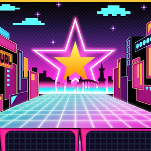 フリー配布 アイドルのライブステージ風背景素材 Toto Tooruru Booth