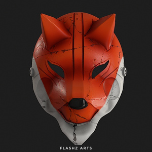 Kitsune Fox Mask 