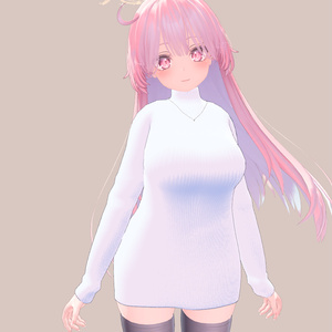 ハイネックニットワンピース【セレスティア対応】 缩略图 3