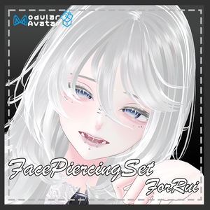 【累惟-Rui-専用】MA対応顔ピアスセット
