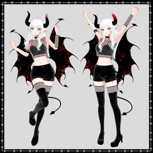 【VRChat衣装】Arduinna専用ダークエルフをモチーフにした衣装 - By duchess.rh 缩略图 5