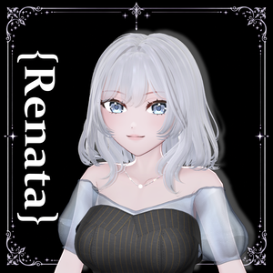 【VRChat対応】Renata｜静かな気品を纏うオリジナル3Dアバター v1.0