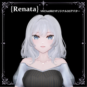【VRChat対応】Renata｜静かな気品を纏うオリジナル3Dアバター v1.0 缩略图 13