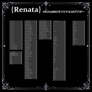 【VRChat対応】Renata｜静かな気品を纏うオリジナル3Dアバター v1.0 缩略图 5