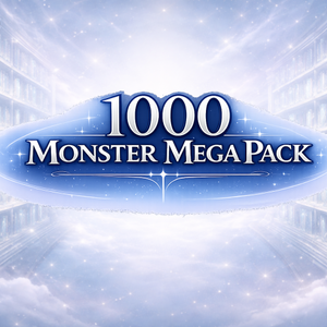 1000-Monster Mega Pack｜RPG向けドット絵モンスター1000体（透過PNG／商用OK） Fantasy Pixel Monsters x1000 (PNG, Commercial OK)