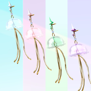 星海月（ほしくらげ）のピアス 缩略图 3
