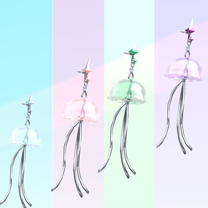 星海月（ほしくらげ）のピアス 缩略图 5