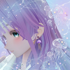 星海月（ほしくらげ）のピアス 缩略图 2