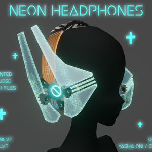 Neon headphones