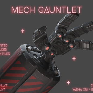 Gauntlet - .FBX , .BLEND , unitypackage