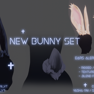 The "V" Bunny ! - .FBX, .blend, .unitypackage