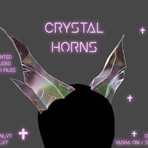 Crystal Horns + .FBX, .blend, unitypackage